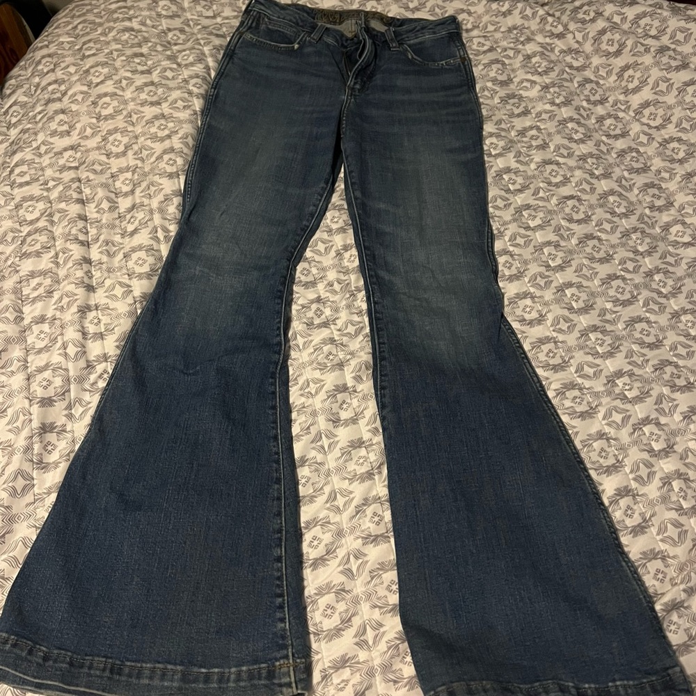 Wrangler retro trumpet bell bottoms